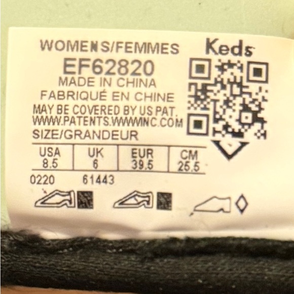 Keds Navy Knit Wedge Loafers - Picture 5 of 6